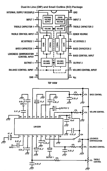 LM1036 Audio Control IC LM1036.gif