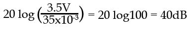 Example: Converting voltage ratio to Decibels Volatge-dB-ex.jpg