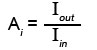 Current Gain Formula Current Gain Formula