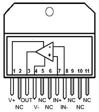 LM3875 56W amplifier in a TA11B package op-amp-TA11B-package.jpg