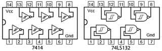 Schmitt Input ICs images/schmitt-ICs.gif