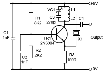 A Series Mode (Hartley) Crystal Oscillator colpitts-xtal-osc.gif