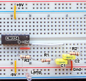 Lamp Stabilised Wien Bridge Oscillator on Breadboard Wien-cct-lamp-BB.jpg