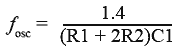 Formula for the frequency f of a 555 astable form-555-astable-f-02.gif