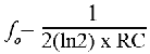 Formula for the frequency f of an op-amp astable form-astable-op-amp-f-01.gif