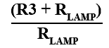 Formula for the gain of lamp controlled wien bridge oscillator form-wien-gain.gif