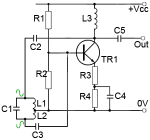 Hartley Oscillator with Tuned Feedback hartley-tuned-feedback.gif