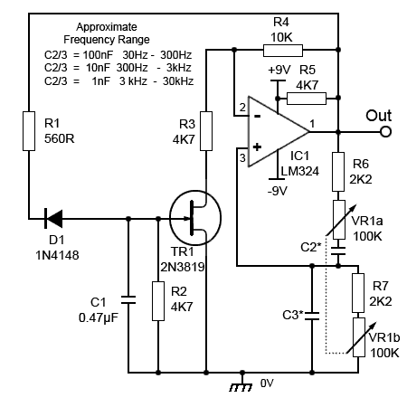 Wien Bridge Oscillator with AGC wien-cct-AGC.gif
