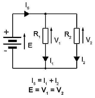 Parallel connection Parallel connection
