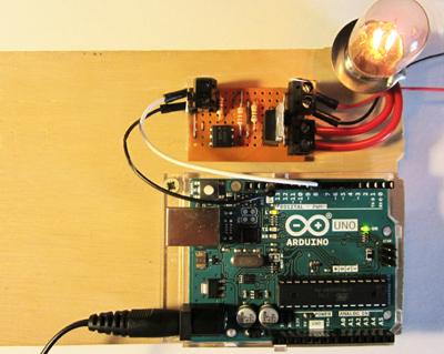 Arduino Test circuit for Power MOSFET