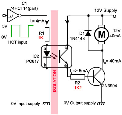 Optocoupler motor drive circuit opto-motor-cct.jpg