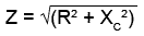 Formula for Capacitive Reactance Xc Capacitive Reactance Formula